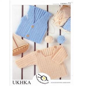 UKHKA Pattern 72 Boys Sweater and Waistcoat