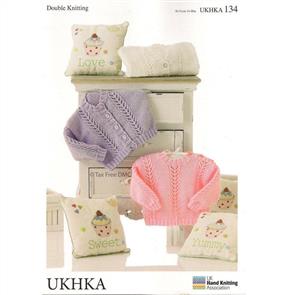 UKHKA Pattern 134 Sweater and Cardigan