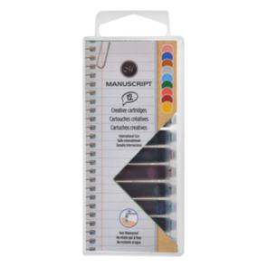 Manuscript Creative Cartridges Pack 12 Assorted