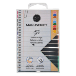 Manuscript Creative Cartridges Pack 30- Assorted