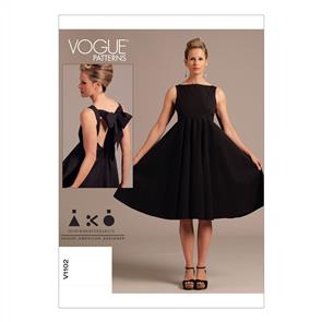 Vogue Pattern 1102 Misses' Dress V1102