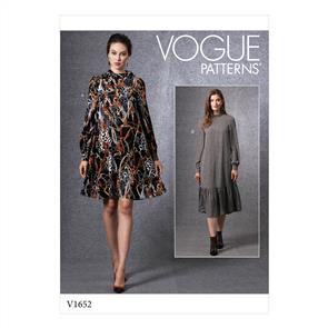 Vogue Pattern Misses' Dress V1652