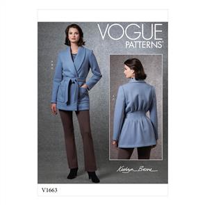 Vogue Pattern 1663 Misses' Jacket, Top & Pants V1663