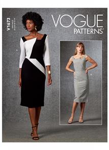 Vogue Pattern Misses' Dress V1673