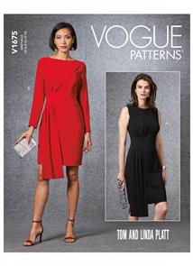 Vogue Pattern Misses' Dress V1675