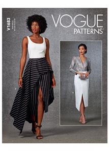 Vogue Pattern Misses' Skirt V1683