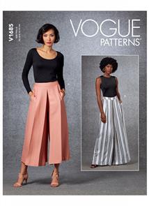 Vogue Pattern Misses' Pants V1685