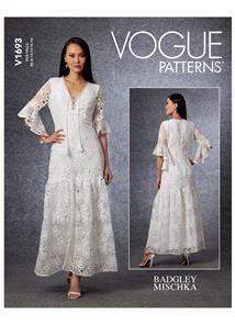 Vogue Pattern Misses' Special Occasion Dress V1693