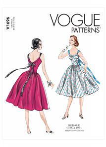 Vogue Pattern Misses' Dress V1696