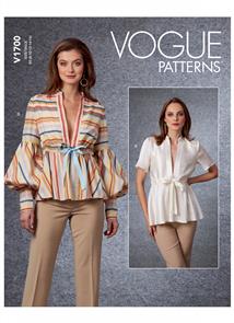 Vogue Pattern Misses' Top V1700