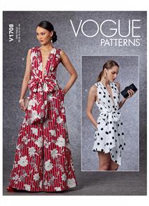 Vogue Pattern Misses' Jumpsuit V1708