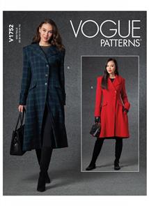 Vogue Pattern Misses' Coat V1752