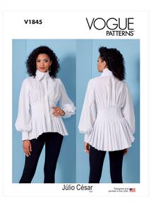 Vogue Pattern Misses' Shirt V1845