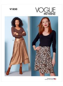 Vogue Pattern Misses' Skirt V1850