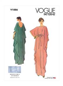 Vogue Pattern 1886 Misses' Caftan V1886