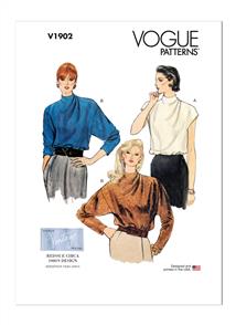 Vogue Pattern Misses' Blouse V1902