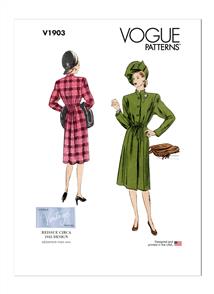 Vogue Pattern Misses' Coat V1903