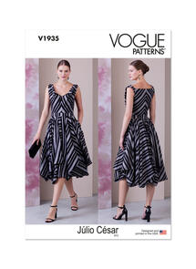Vogue Misses' Dress by Julio Cesar