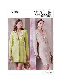 Vogue Misses' Blazer Dress