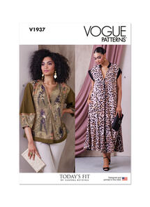 Vogue Misses' Dress and Tunic by Sandra Betzina