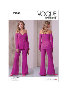 Vogue Misses' Jacket and Pants