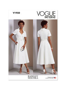Vogue Misses' Dress by Badgley Mischka