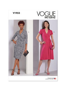 Vogue Misses' Wrap Dresses