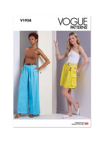 Vogue Misses' Shorts and Pants