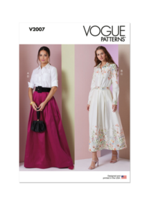 Vogue Sewing Patterns Misses' Two Piece Dress V2007