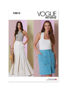 Vogue Sewing Patterns Misses' Skirt in Two Lengths V2013