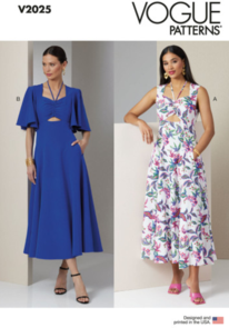 Vogue Patterns Misses' Dress with Sleeve Variations V2025