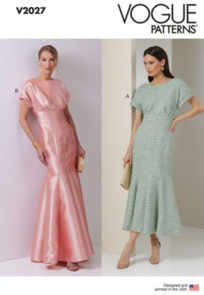 Vogue Patterns Misses' Dress in Two Lengths V2027