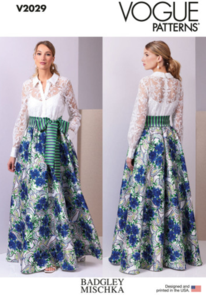 Vogue Patterns Misses' Dress by Badgley Mischka V2029