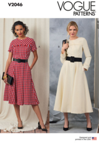 Vogue Patterns Misses' Dress with Sleeve and Length Variations V2046