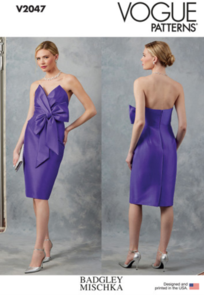 Vogue Patterns Misses' Evening Dress by Badgley Mischka V2047