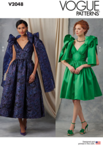 Vogue Patterns Misses' Evening Dress in Two Lengths V2048