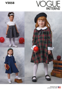 Vogue Patterns Children's Dresses V2058