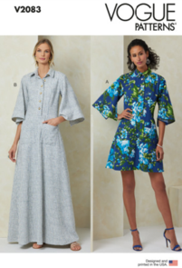 Vogue Patterns Misses' Dress in Two Lengths V2083