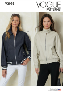 Vogue Patterns Misses' Jackets V2093