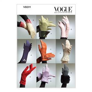 Vogue Pattern 8311 Gloves V8311