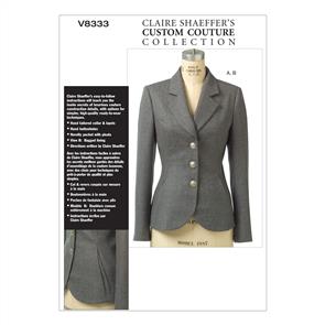 Vogue Pattern 8333 Misses'/Misses' Petite Jacket V8333