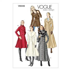 Vogue Pattern 8346 Misses' Coat V8346