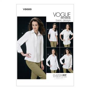 Vogue Pattern Misses' Shirt V8689