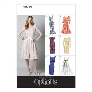 Vogue Pattern Misses'/Misses' Petite Dress V8766