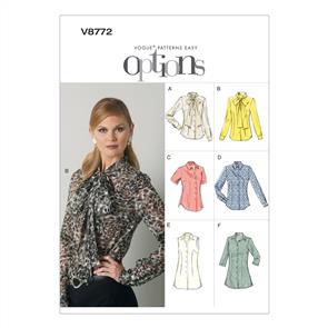 Vogue Pattern Misses' Blouse V8772