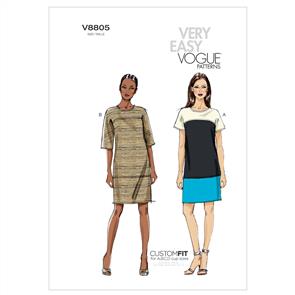Vogue Pattern Misses' Dress V8805