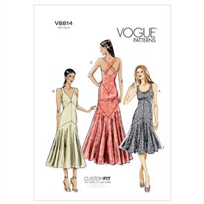 Vogue Pattern Misses' Dress V8814