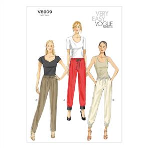 Vogue Pattern 8909 Misses' Pants V8909