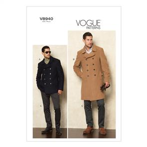 Vogue Pattern 8940 Men's Jacket and Pants V8940