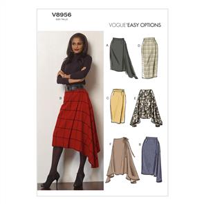 Vogue Pattern Misses' Skirt V8956